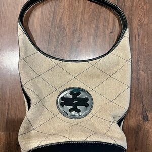 Tory Burch Tan and Black Women's Bag